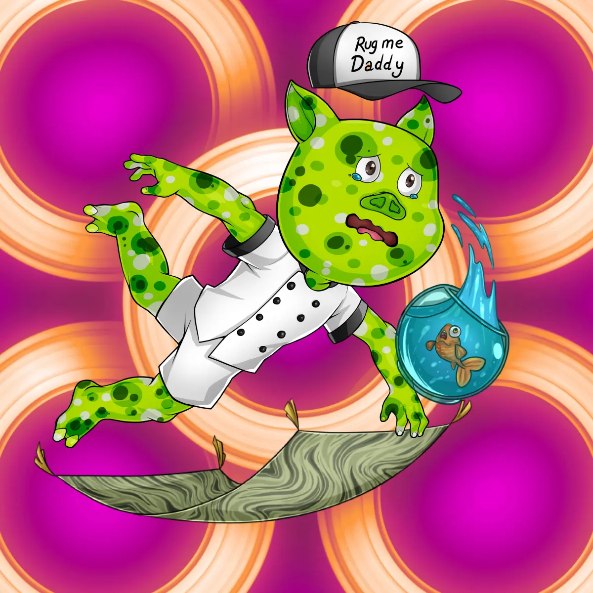 Rug Friends  #4254 NFT on Algorand