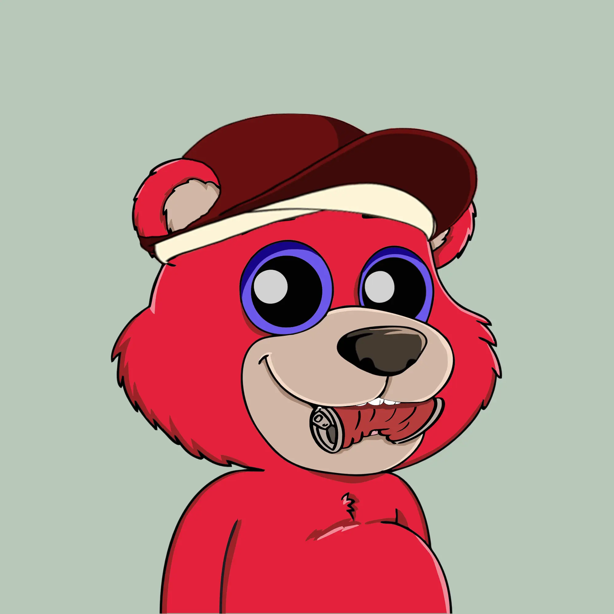 Gluttonous Bears #483 NFT on Algorand