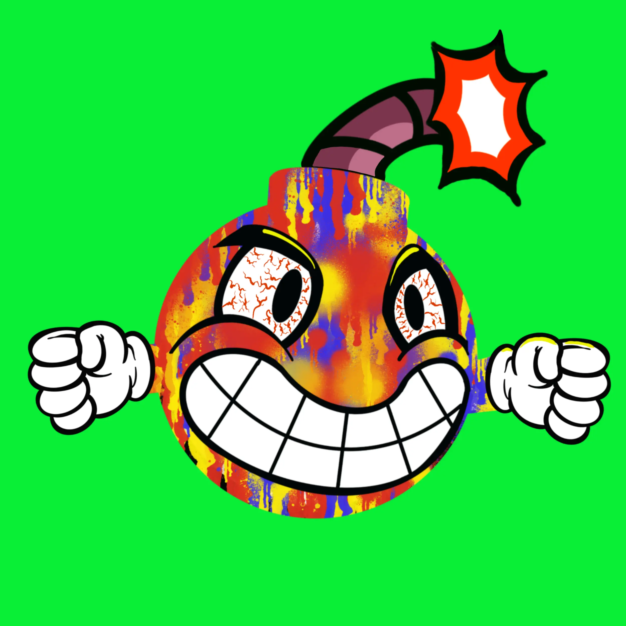 Crypto Bomber Krew #1277 NFT on Algorand