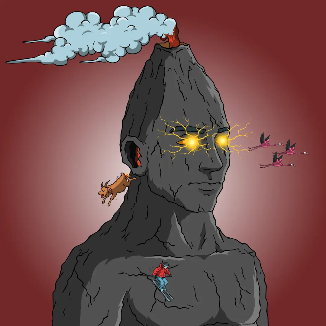 Volcano Boyz #1336 NFT on Algorand