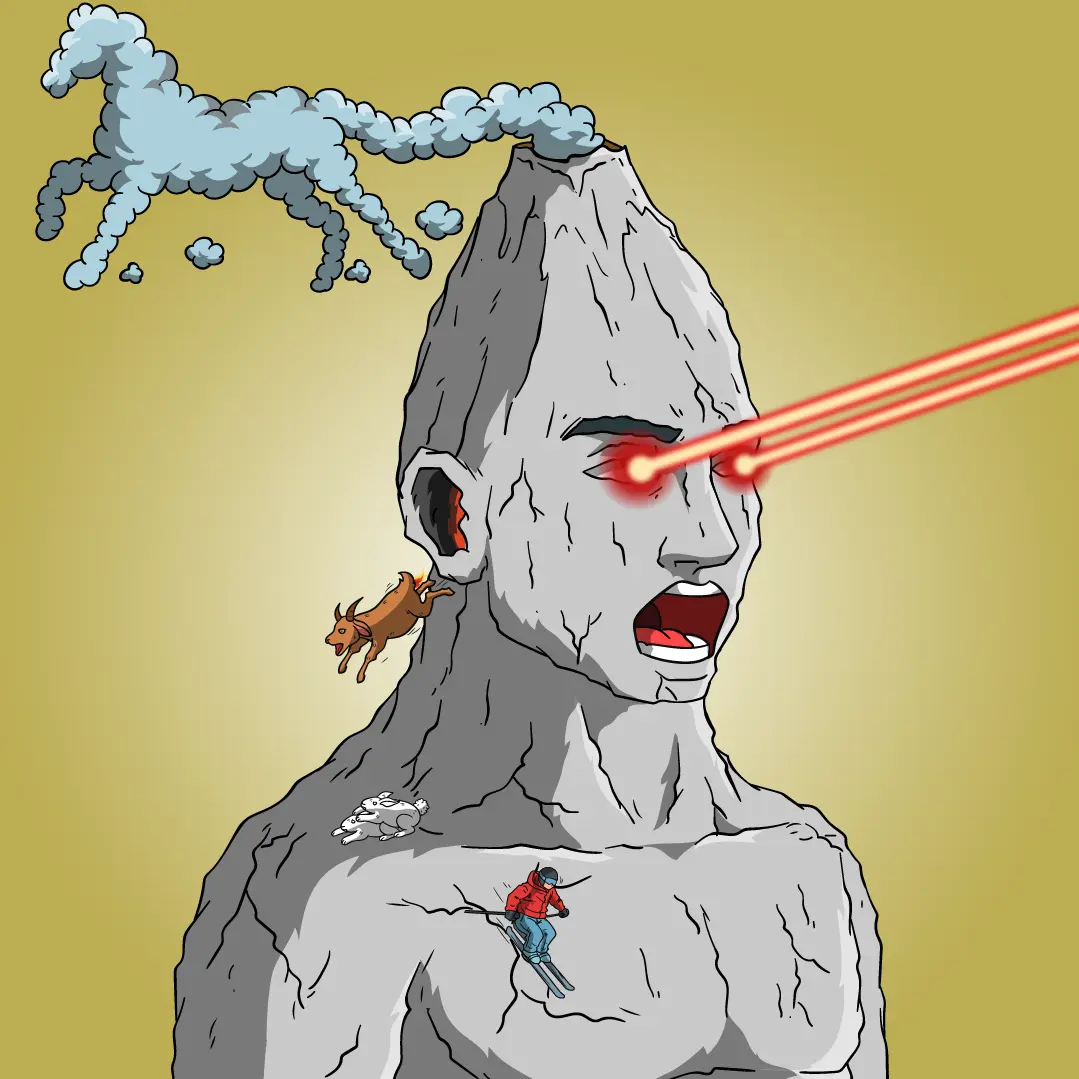 Volcano Boyz #967 NFT on Algorand