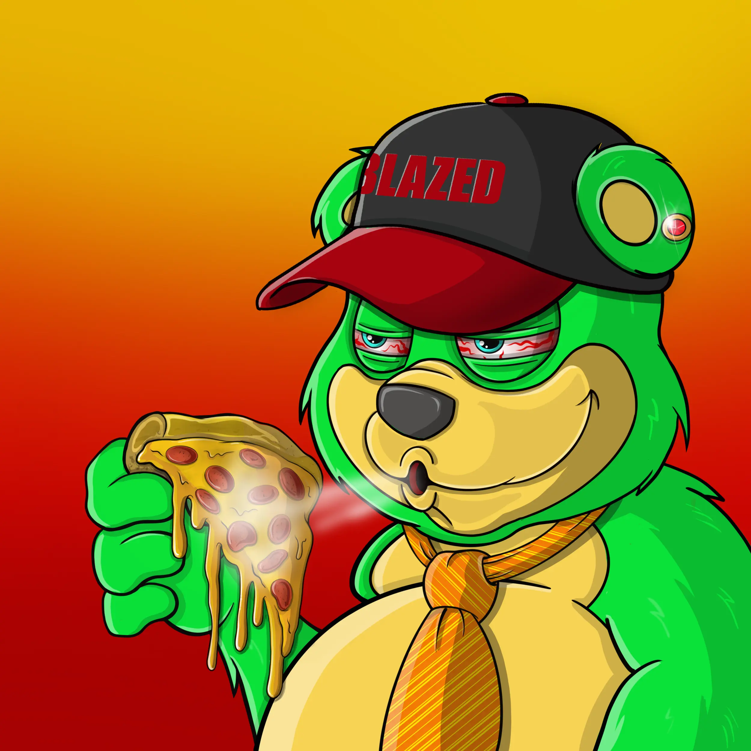 Burnin Bears #2716 NFT on Algorand