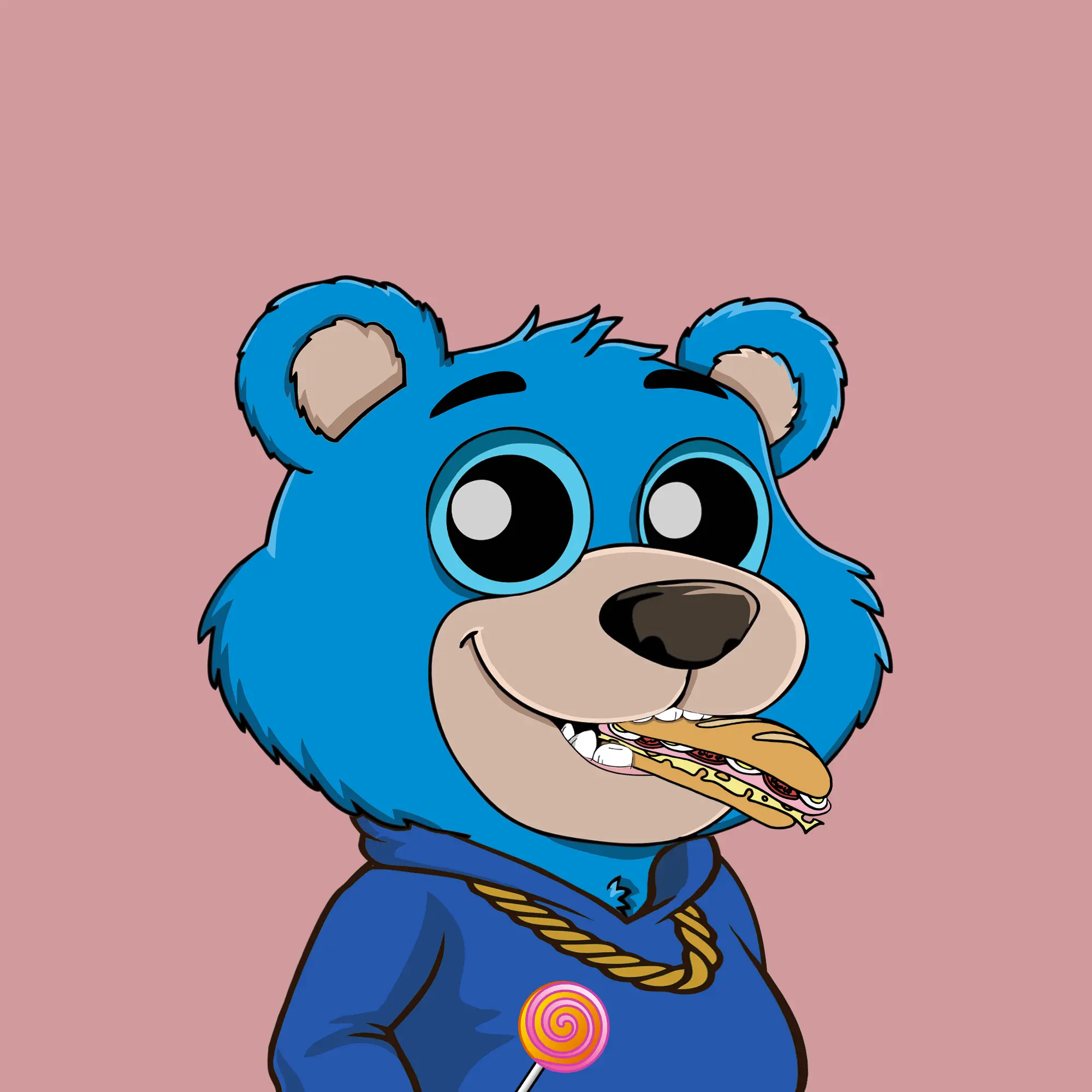 Gluttonous Bears #218 NFT on Algorand