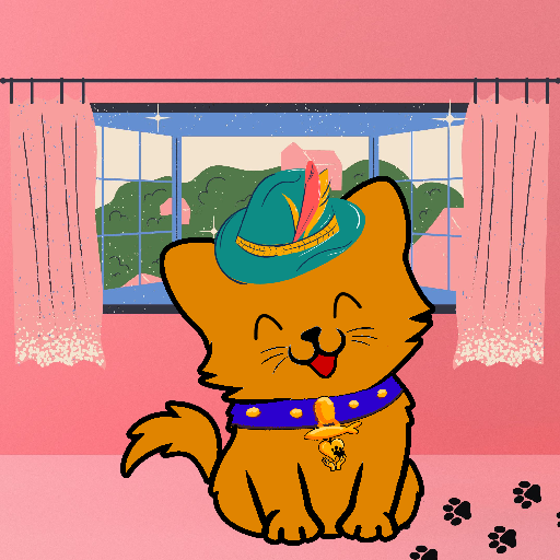 Happy Hoomens Cat#0358 NFT on Algorand