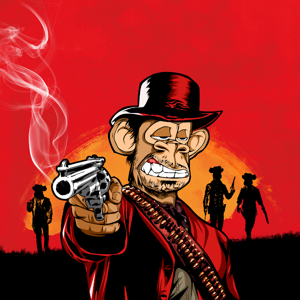 Action Ape (Red Dead ) NFT on Algorand