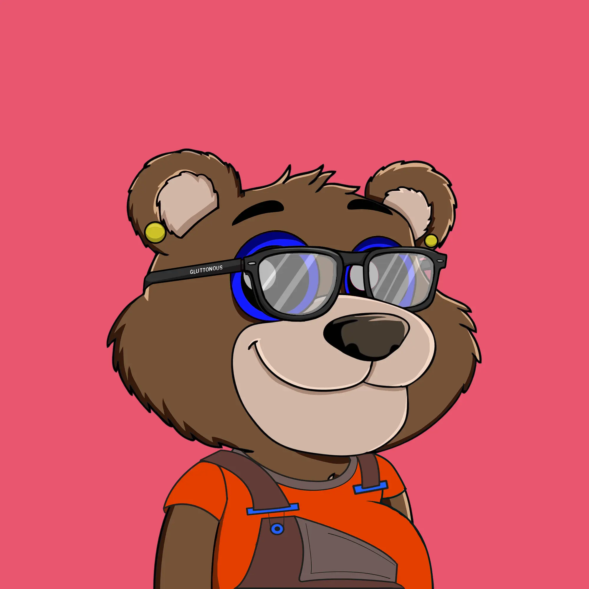 Gluttonous Bears #566 NFT on Algorand