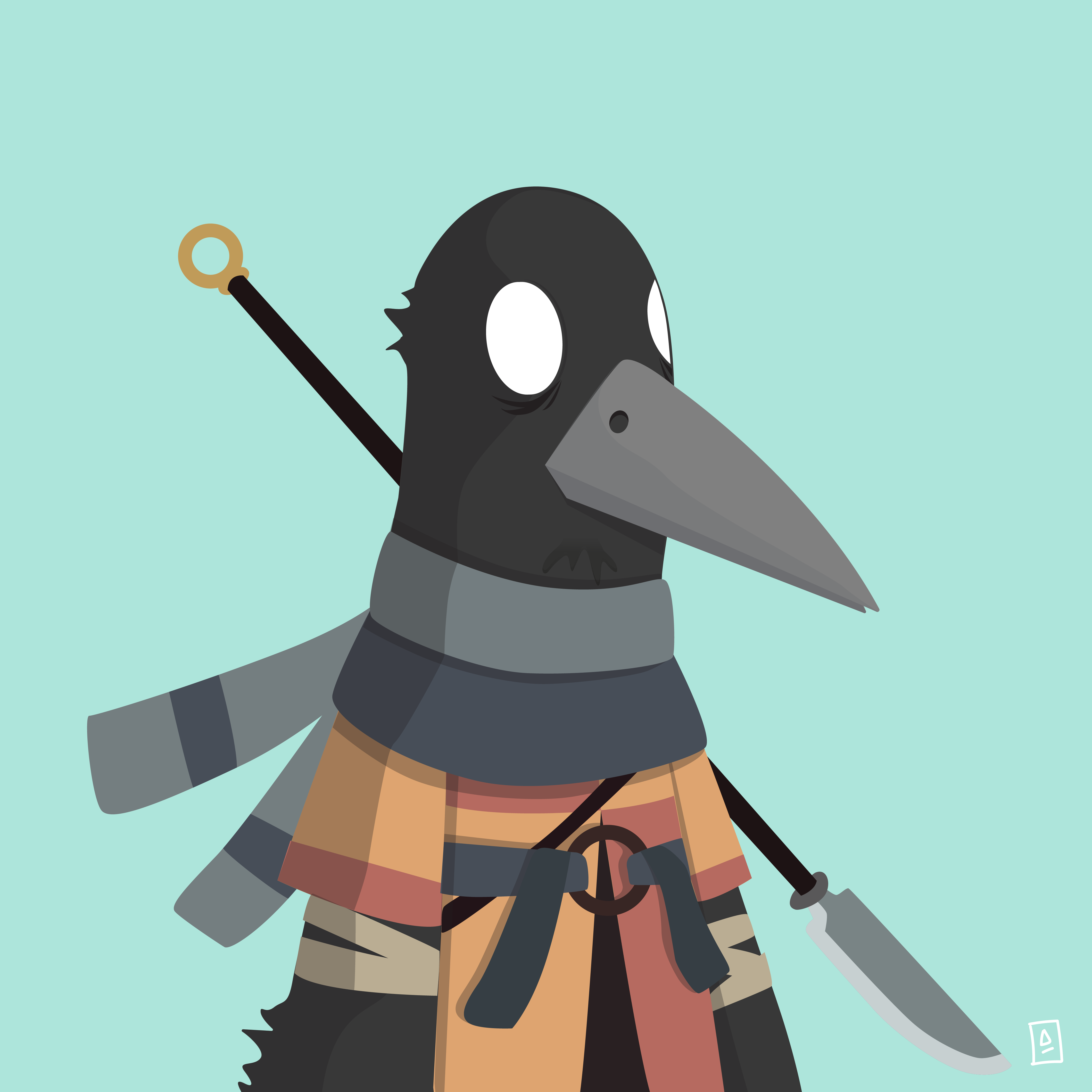 Corvus #670 NFT on Algorand