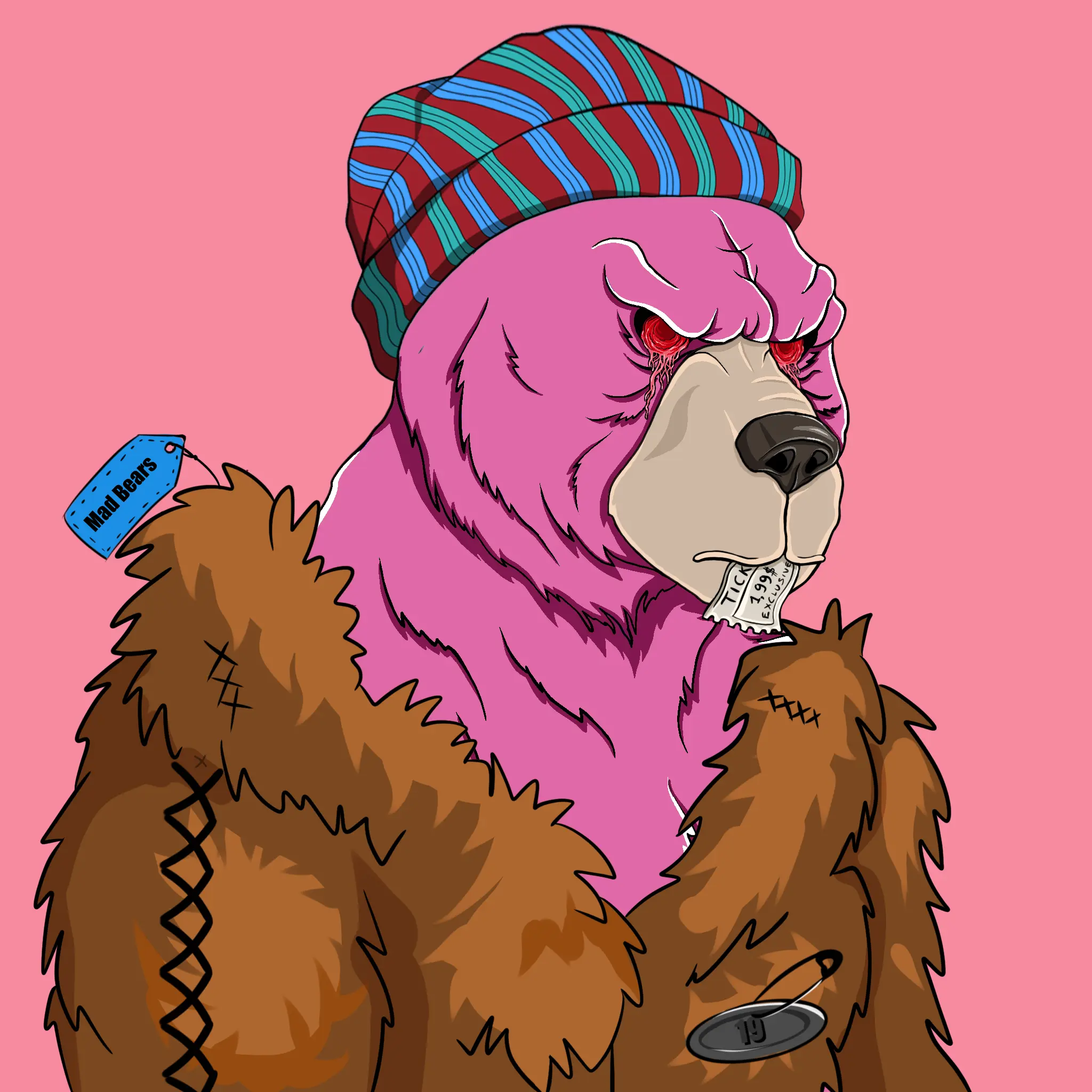 Mad Bears #2143 NFT on Algorand