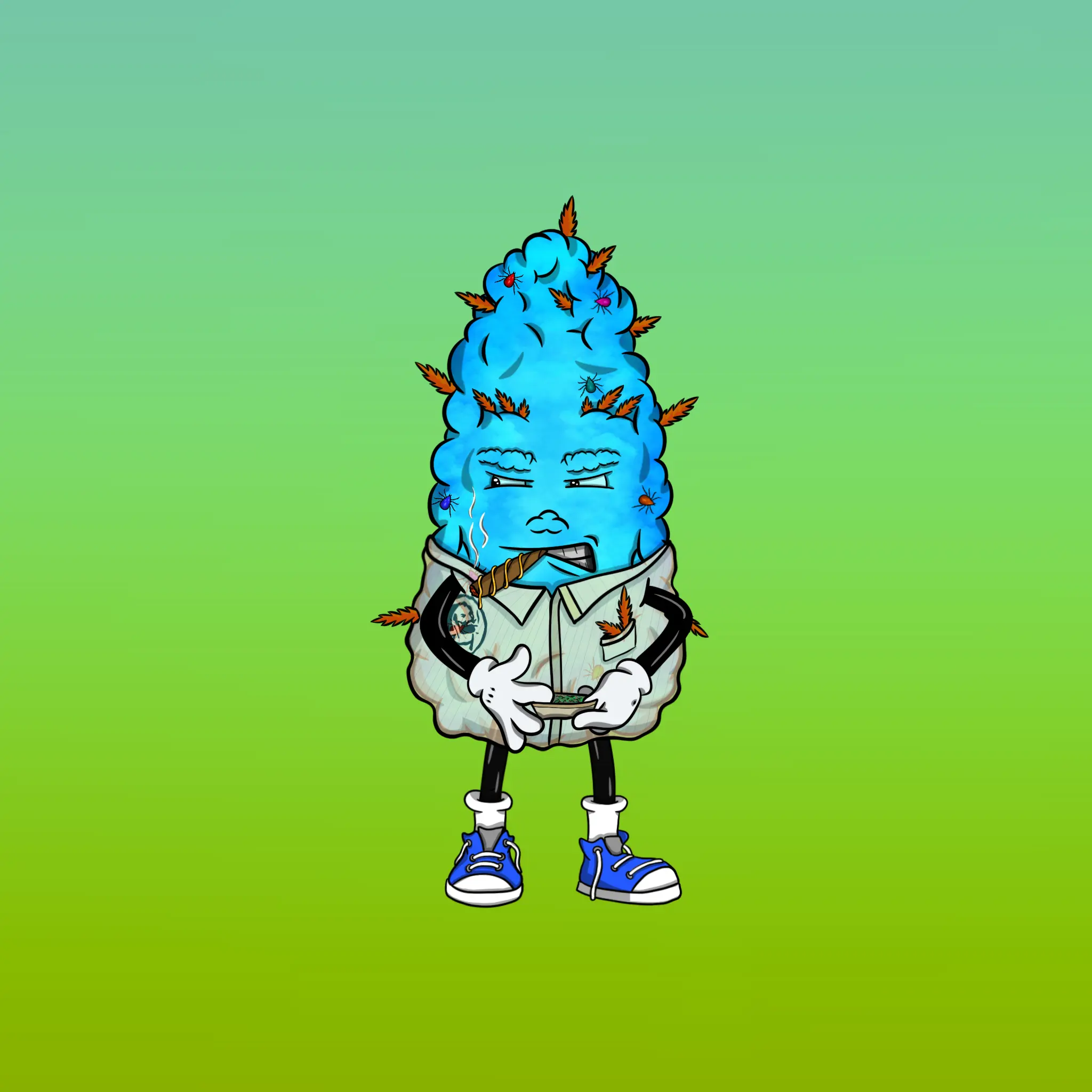 Blazing Budz #449 NFT on Algorand