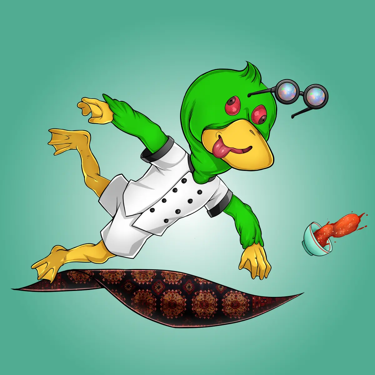 Rug Friends  #555 NFT on Algorand