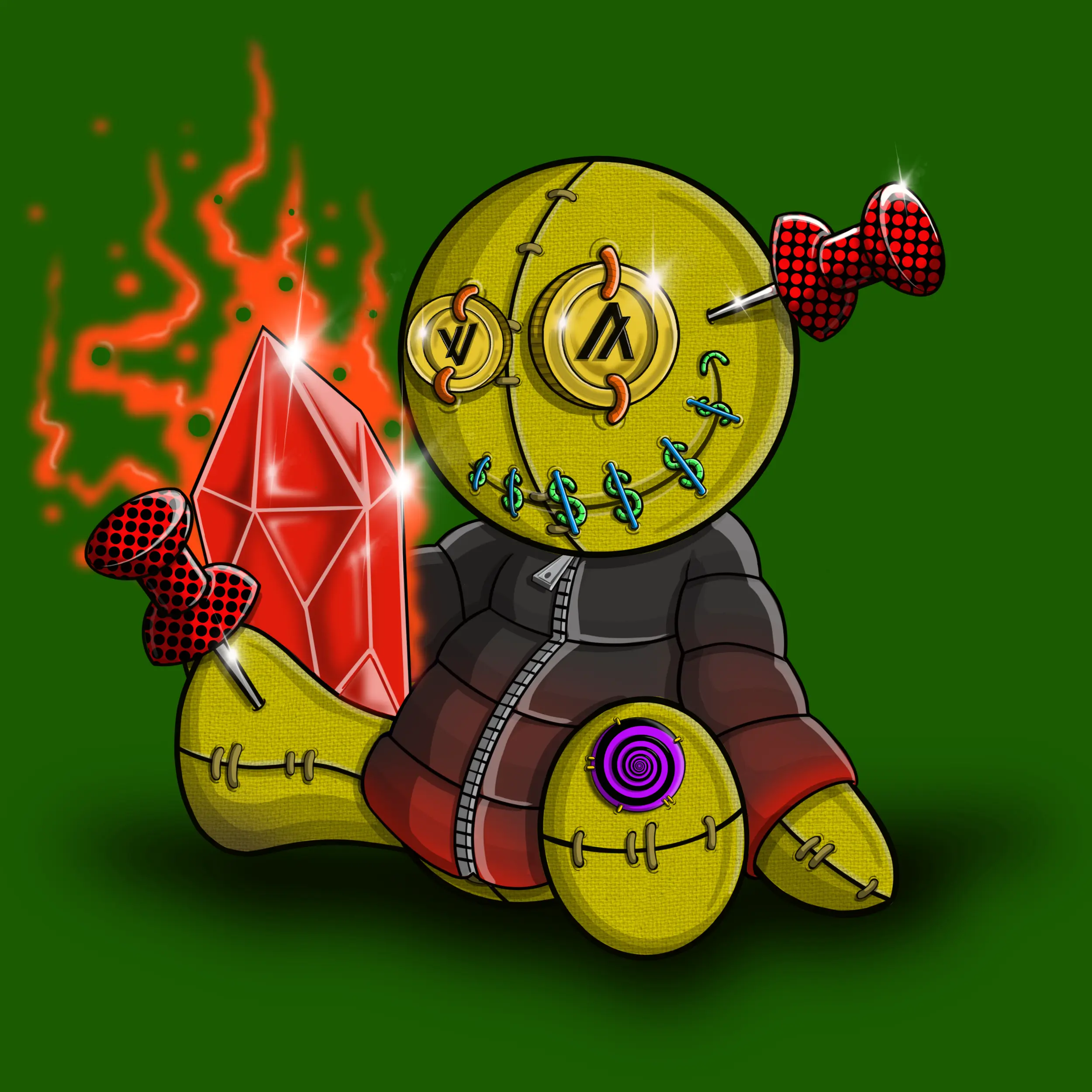 Trippy Stitch #16 NFT on Algorand