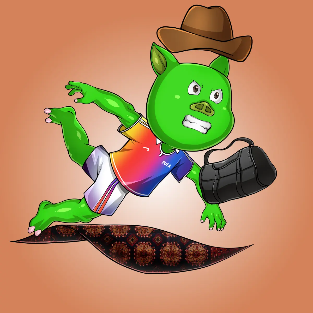 Rug Friends  #1217 NFT on Algorand