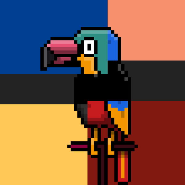 Image of Algoparrot #100 - Rikki