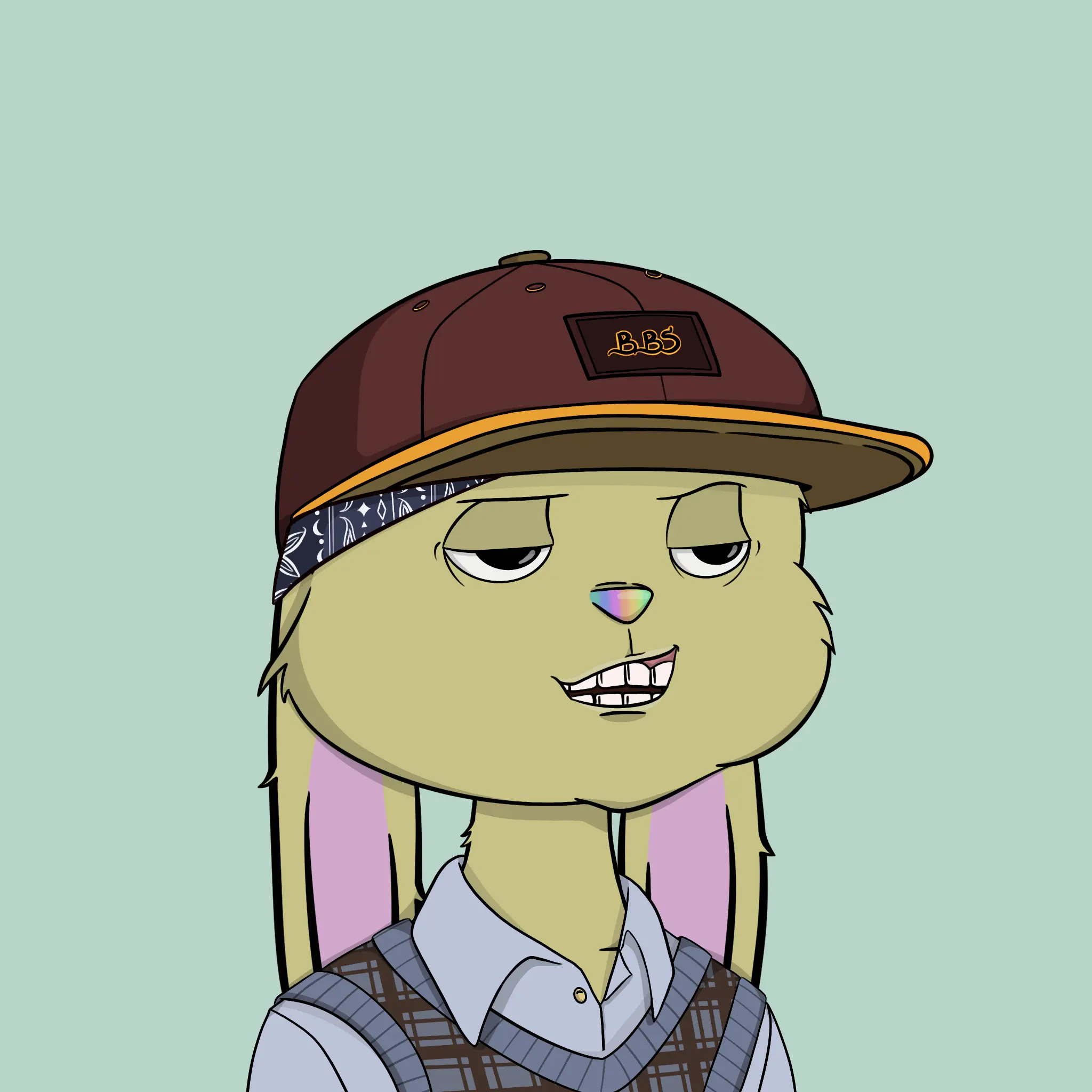 Bad Bunny Society #2308 NFT on Algorand