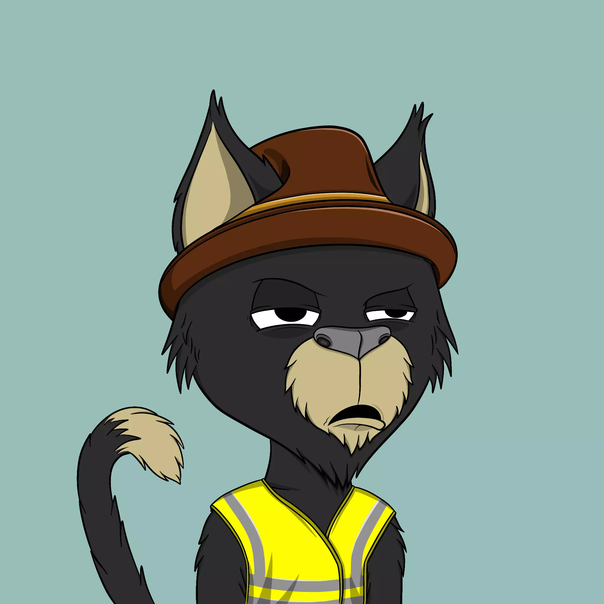 Totally Average Cats #872 NFT on Algorand