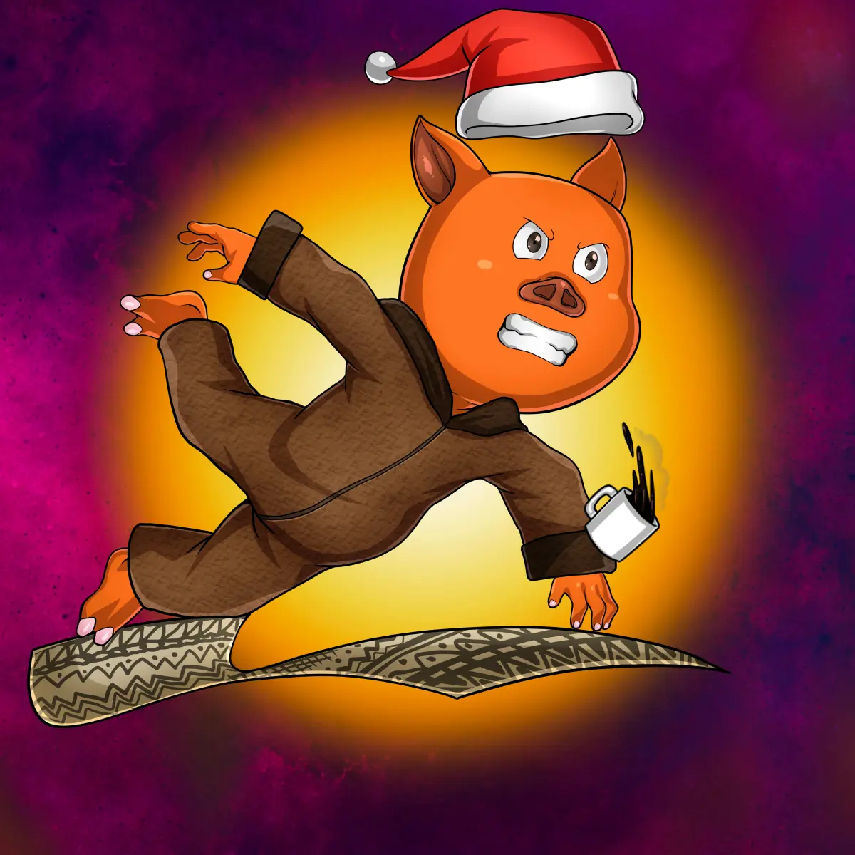 Rug Friends  #4555 NFT on Algorand