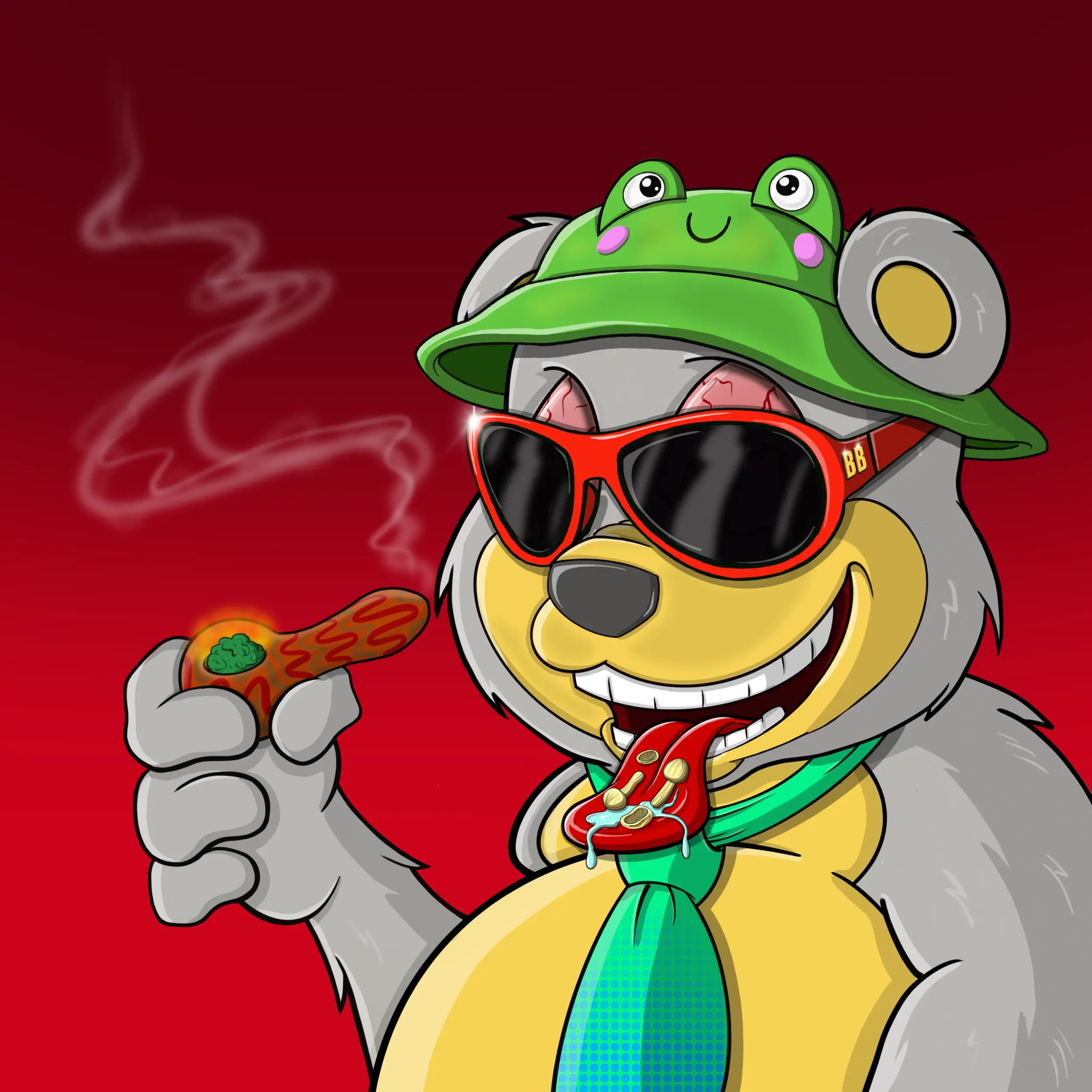 Burnin Bears #328 NFT on Algorand