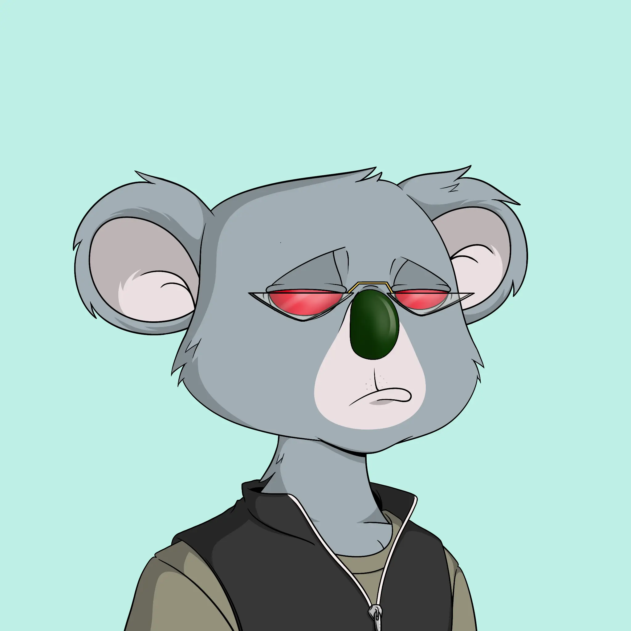Bad Koala Society #3412 NFT on Algorand