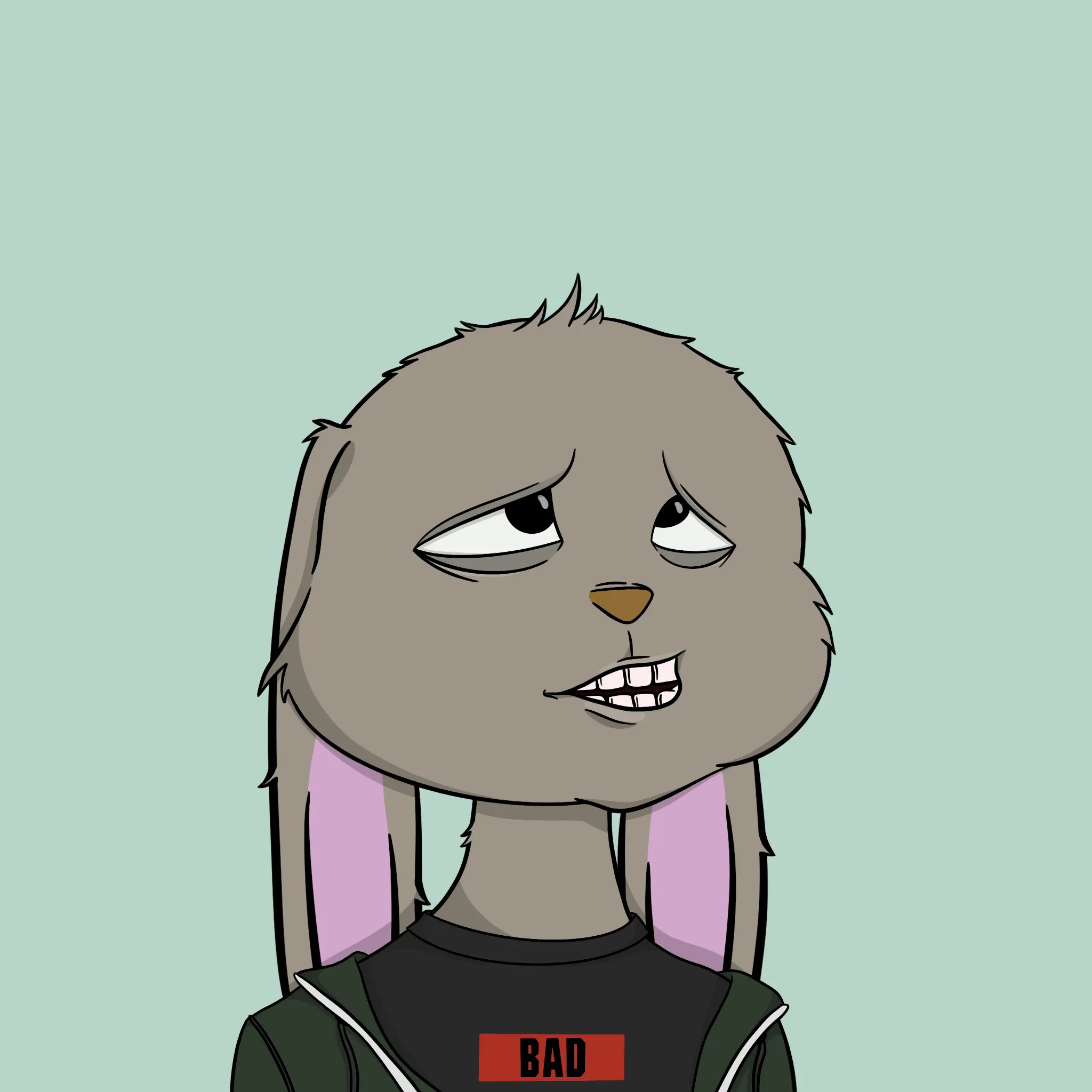 Bad Bunny Society #2596 NFT on Algorand