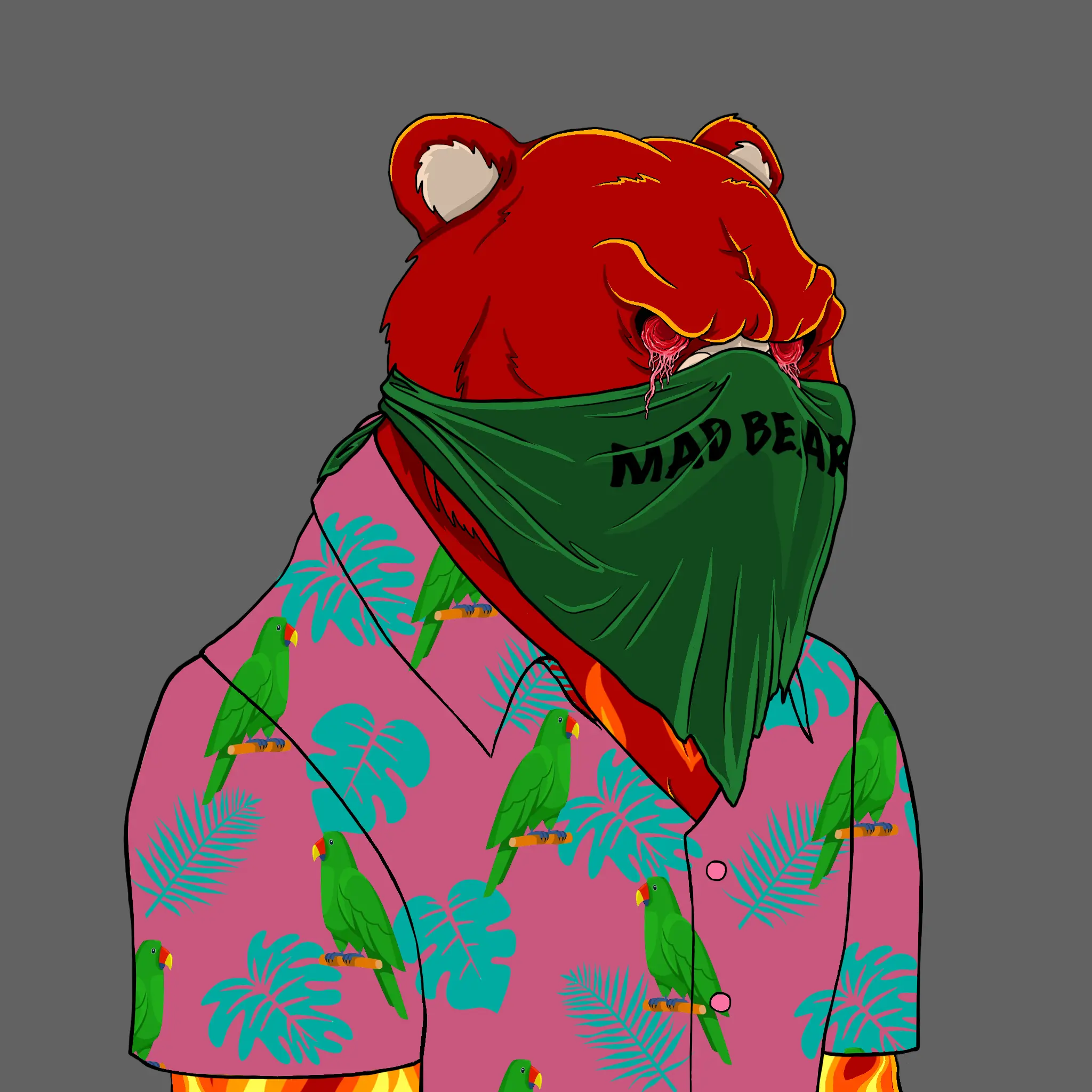 Mad Bears #1190 NFT on Algorand
