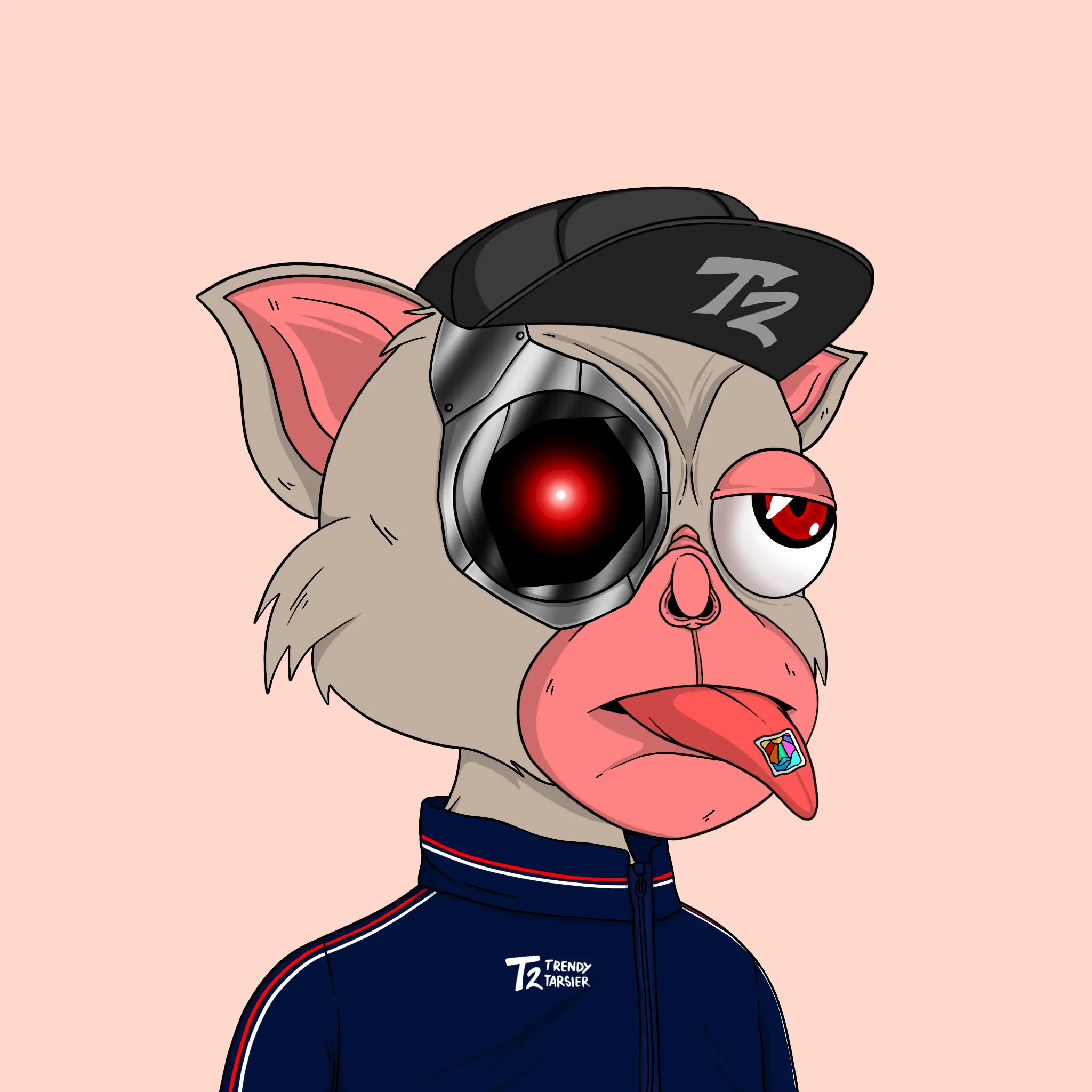 Trendy Tarsier #2254 NFT on Algorand