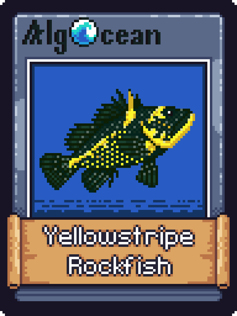 Yellowstripe Rockfish NFT on Algorand