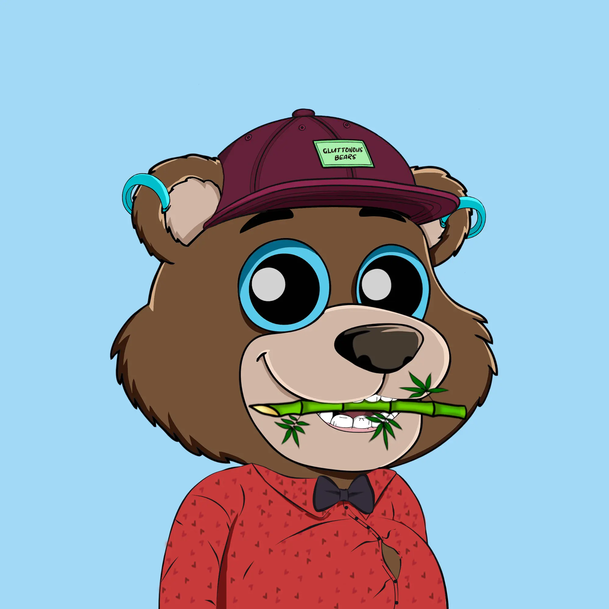 Gluttonous Bears #76 NFT on Algorand