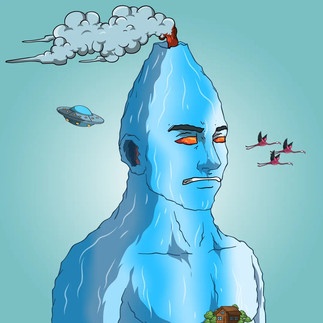 Volcano Boyz #968 NFT on Algorand