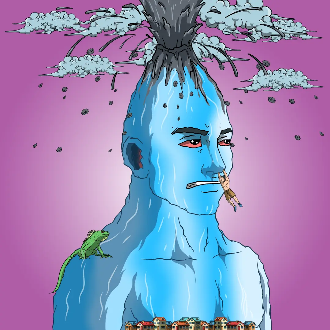 Volcano Boyz #1265 NFT on Algorand