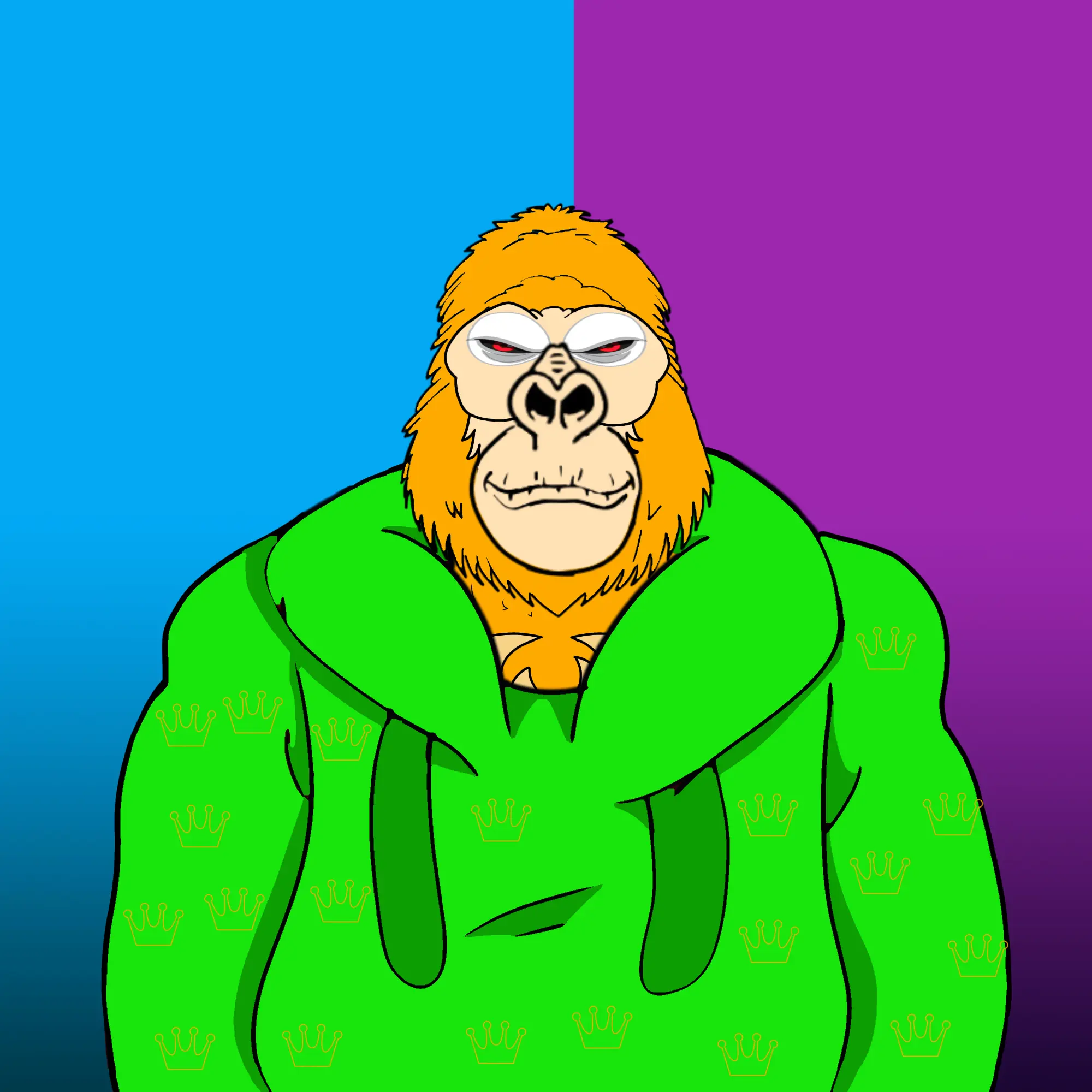 AL GORILLA #115 NFT on Algorand