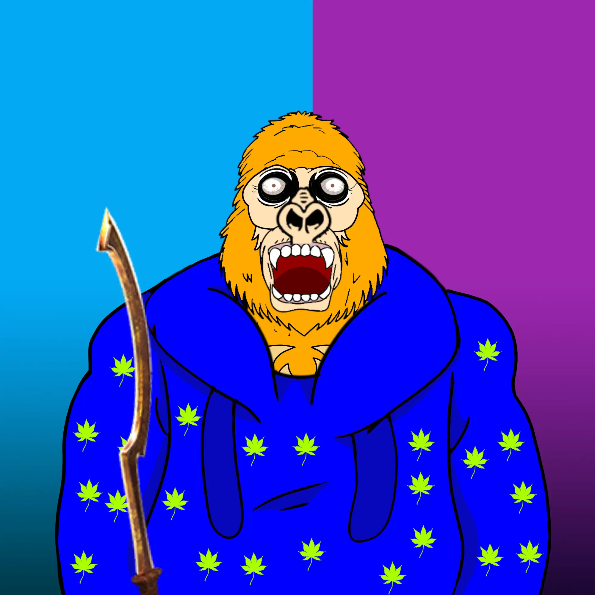 AL GORILLA #119 NFT on Algorand