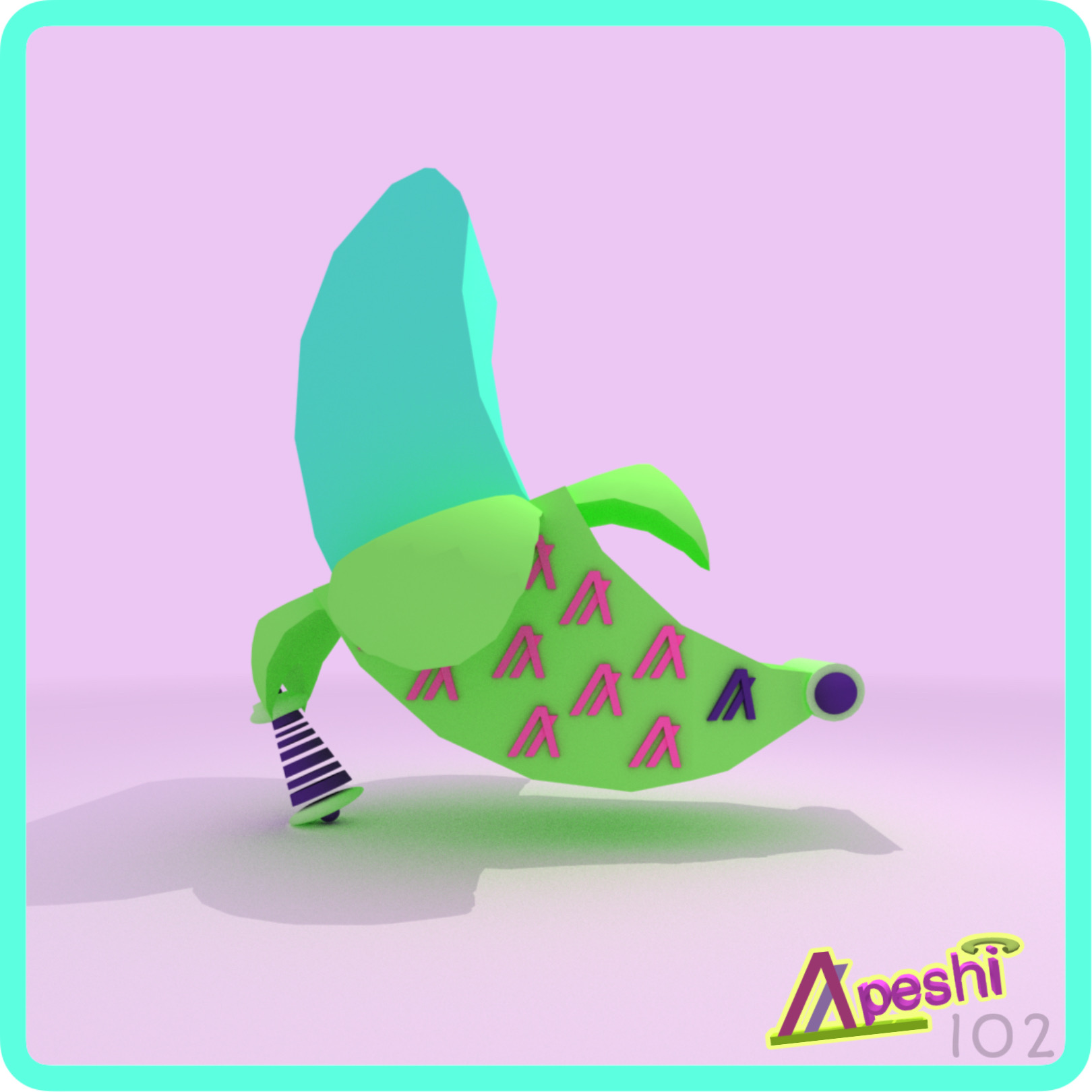 Banana-mint 102 NFT on Algorand