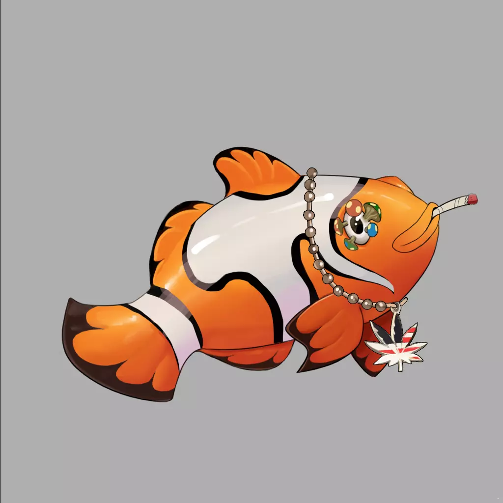 Clown Fish #386 NFT on Algorand