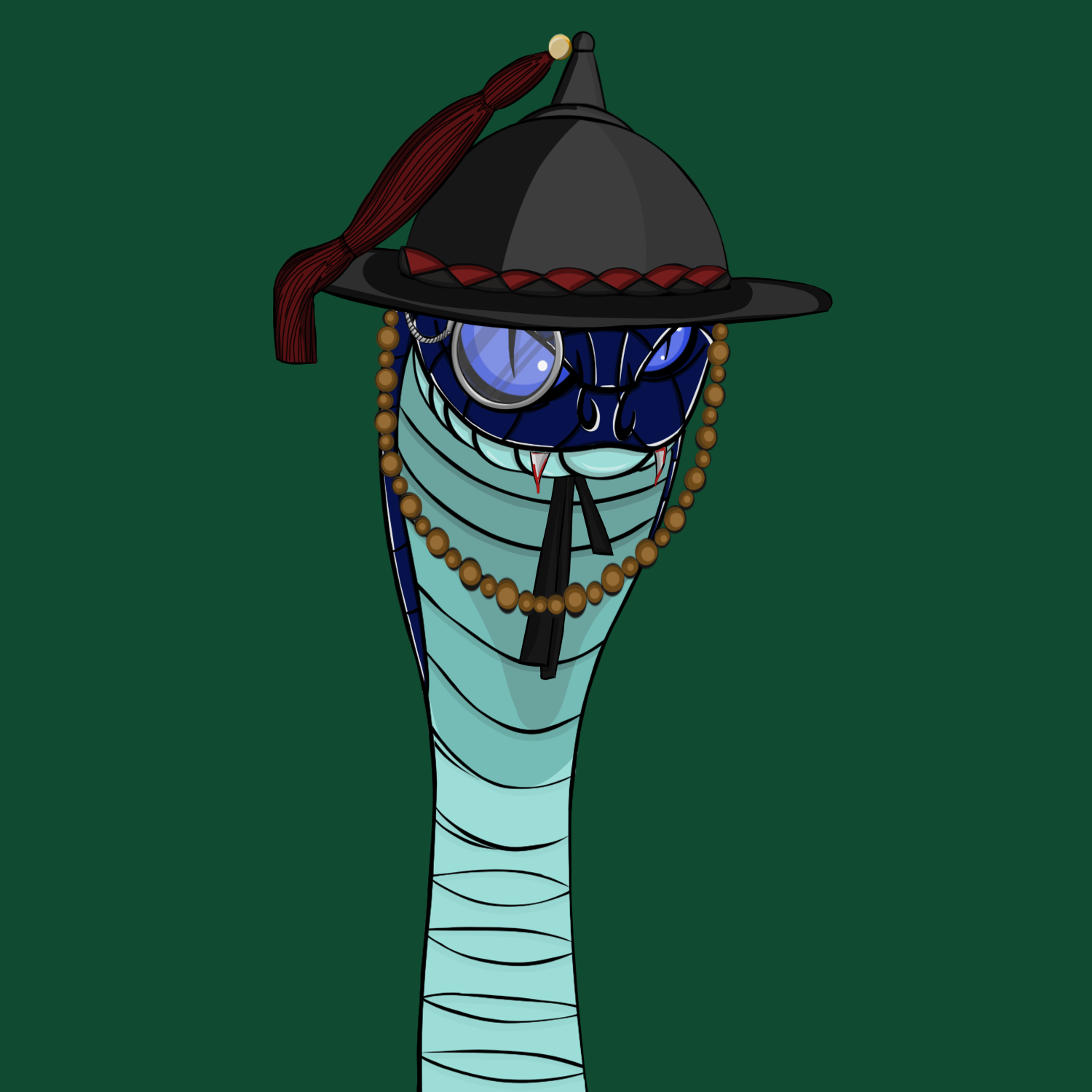 The Snake Cartel #390 NFT on Algorand