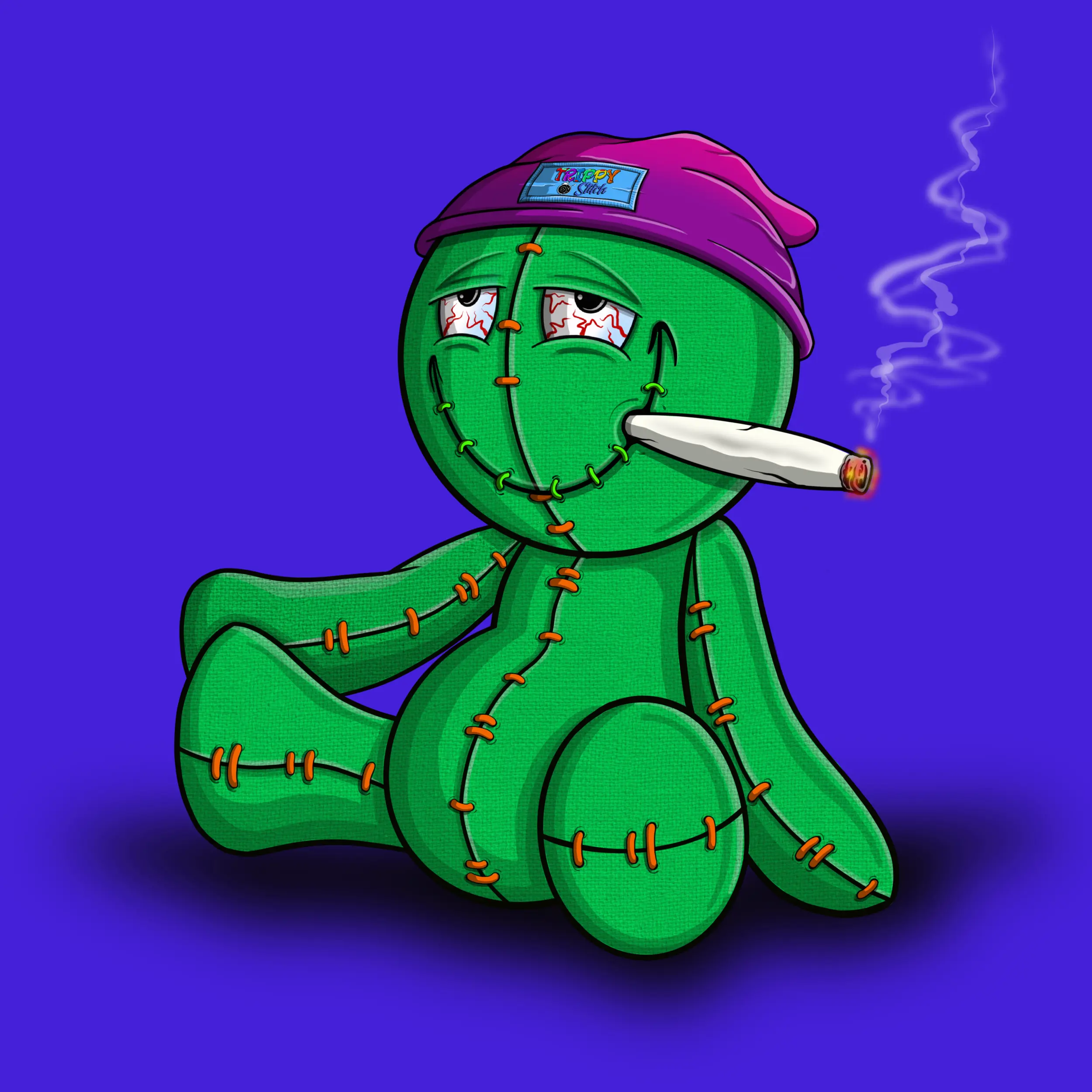 Trippy Stitch #8 NFT on Algorand