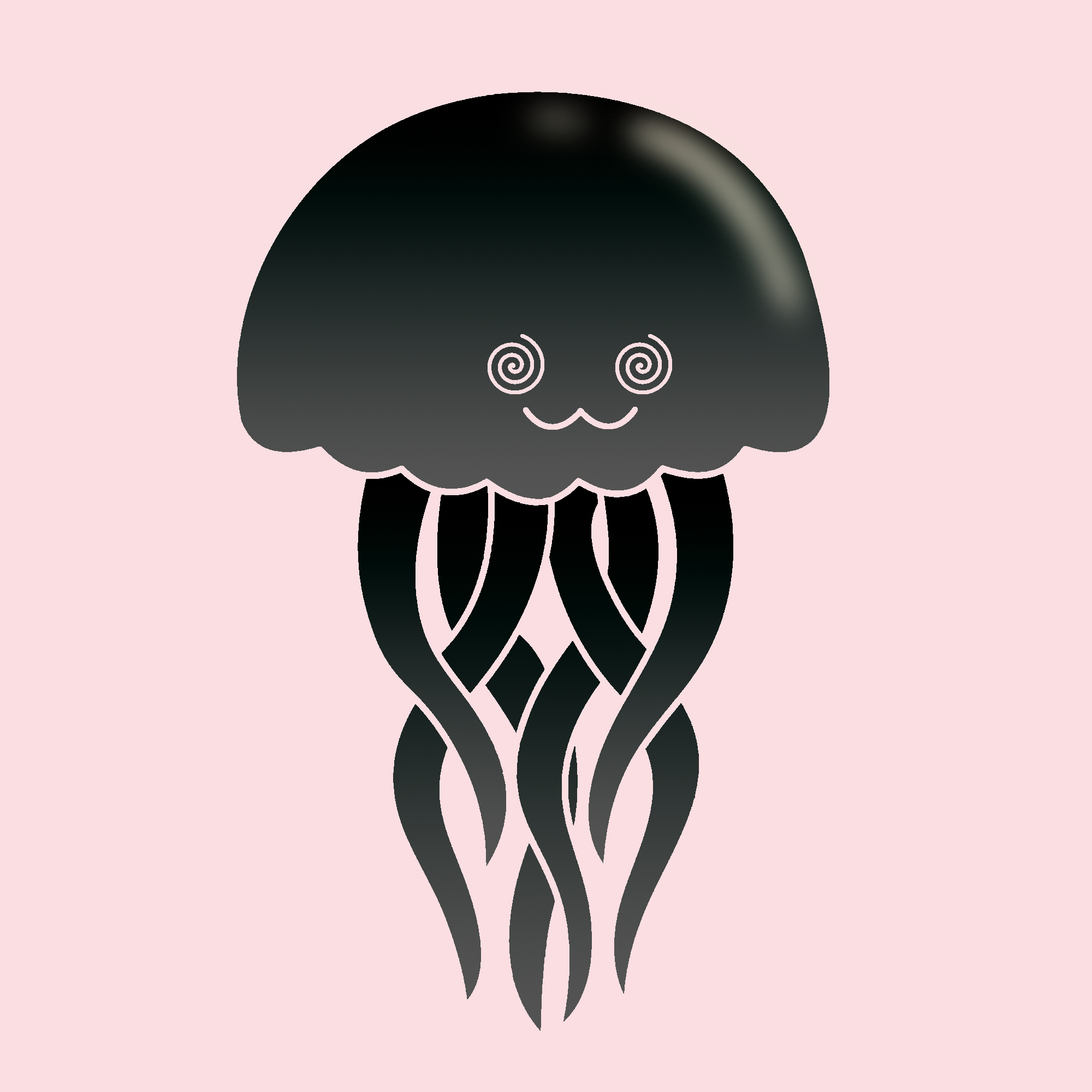 Tiny Jellyfish #10 (R) - Mime NFT on Algorand