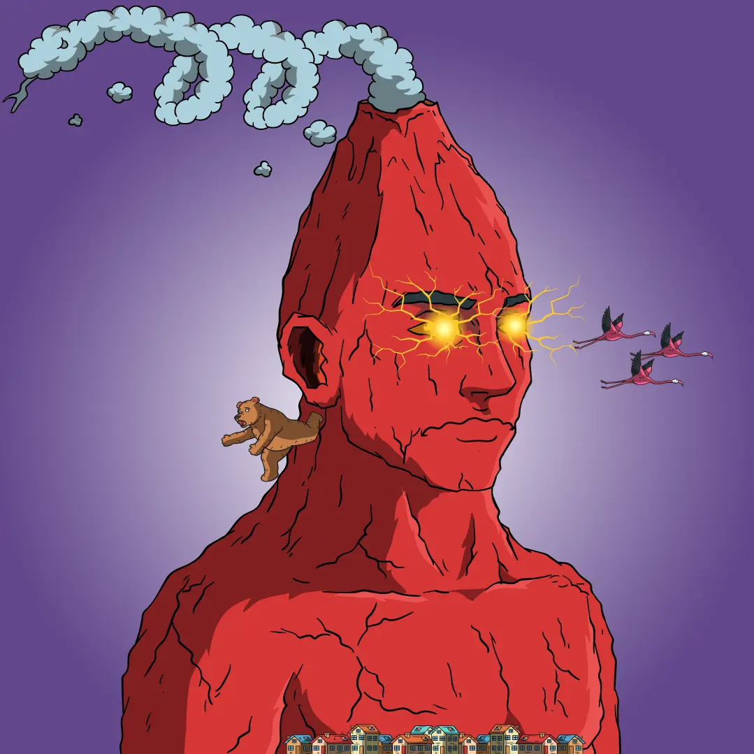 Volcano Boyz #918 NFT on Algorand