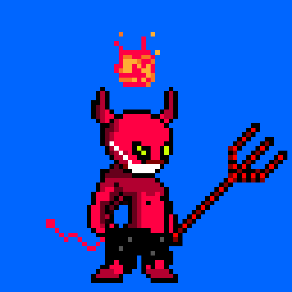 The Algo Devil #020 NFT on Algorand