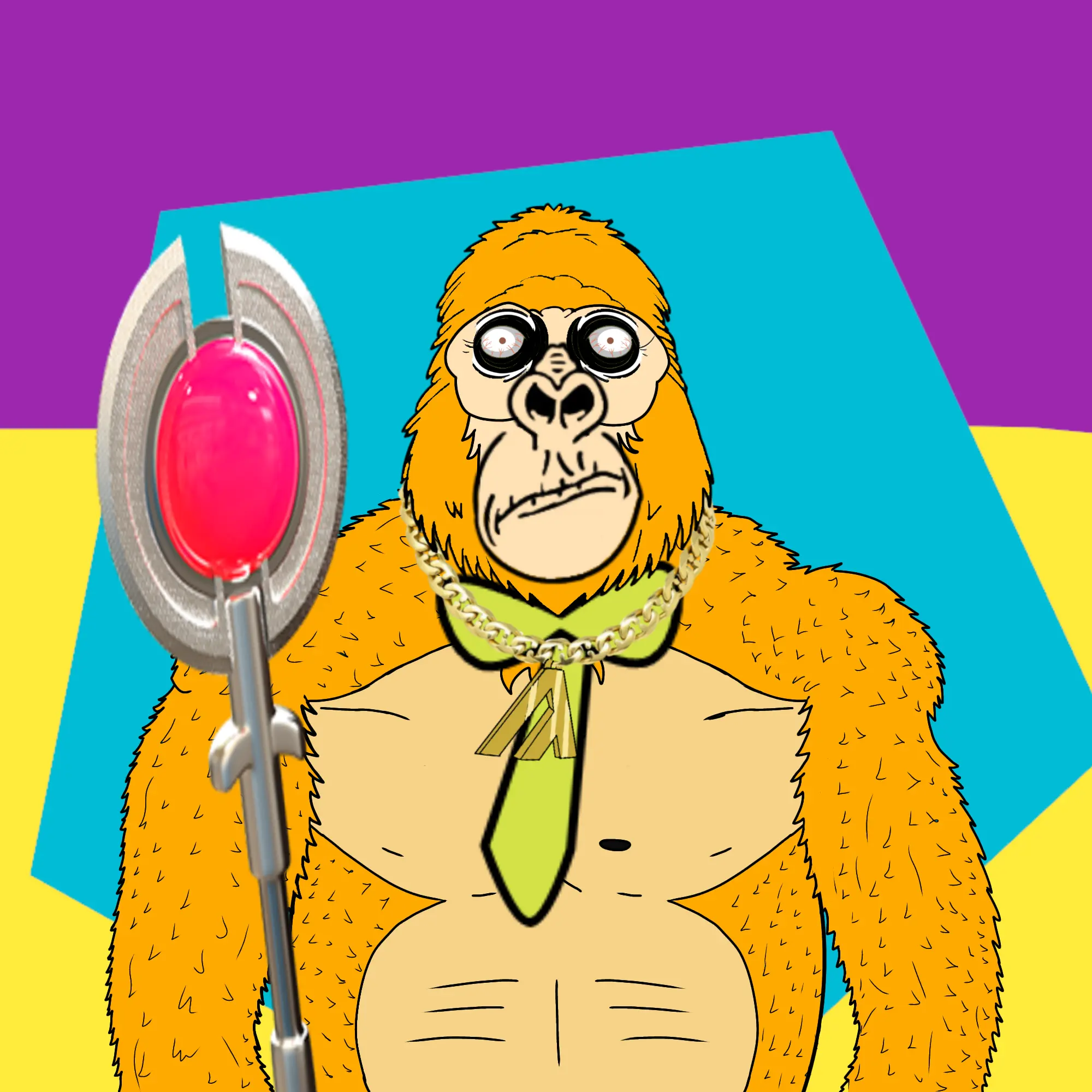 AL GORILLA #73 NFT on Algorand