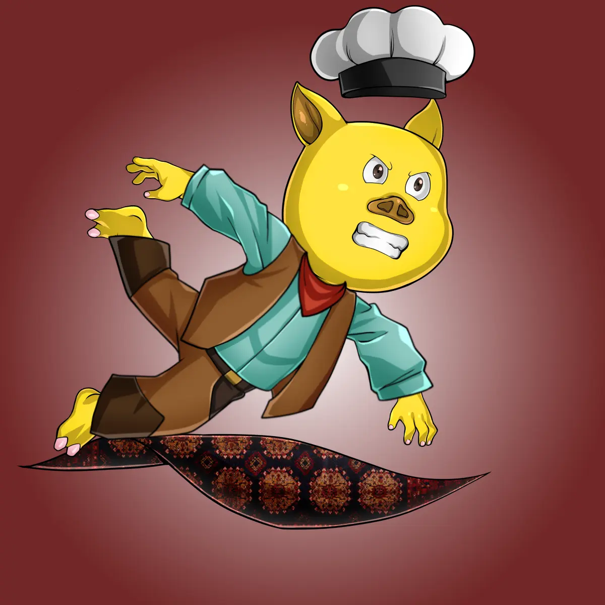 Rug Friends  #1534 NFT on Algorand