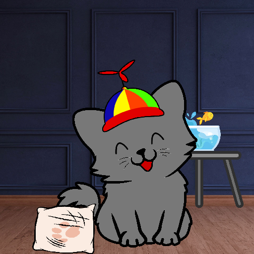 Happy Hoomens Cat#0583 NFT on Algorand