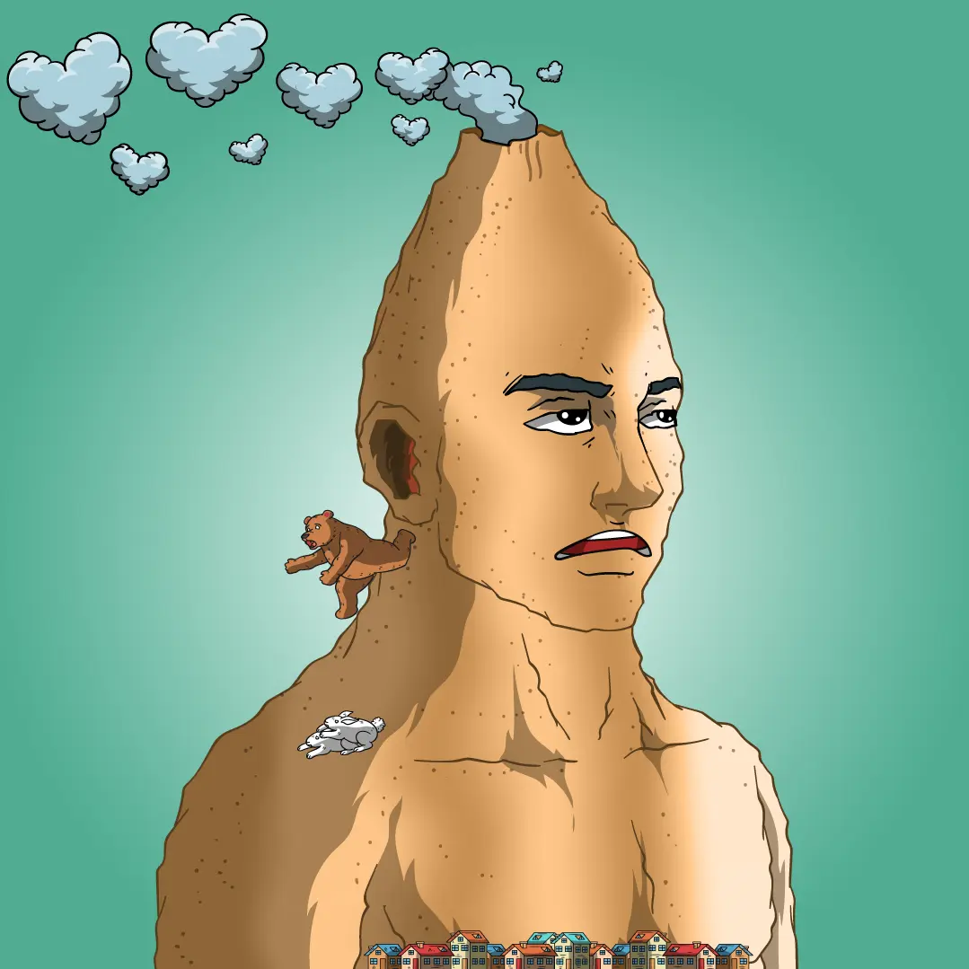 Volcano Boyz #1325 NFT on Algorand