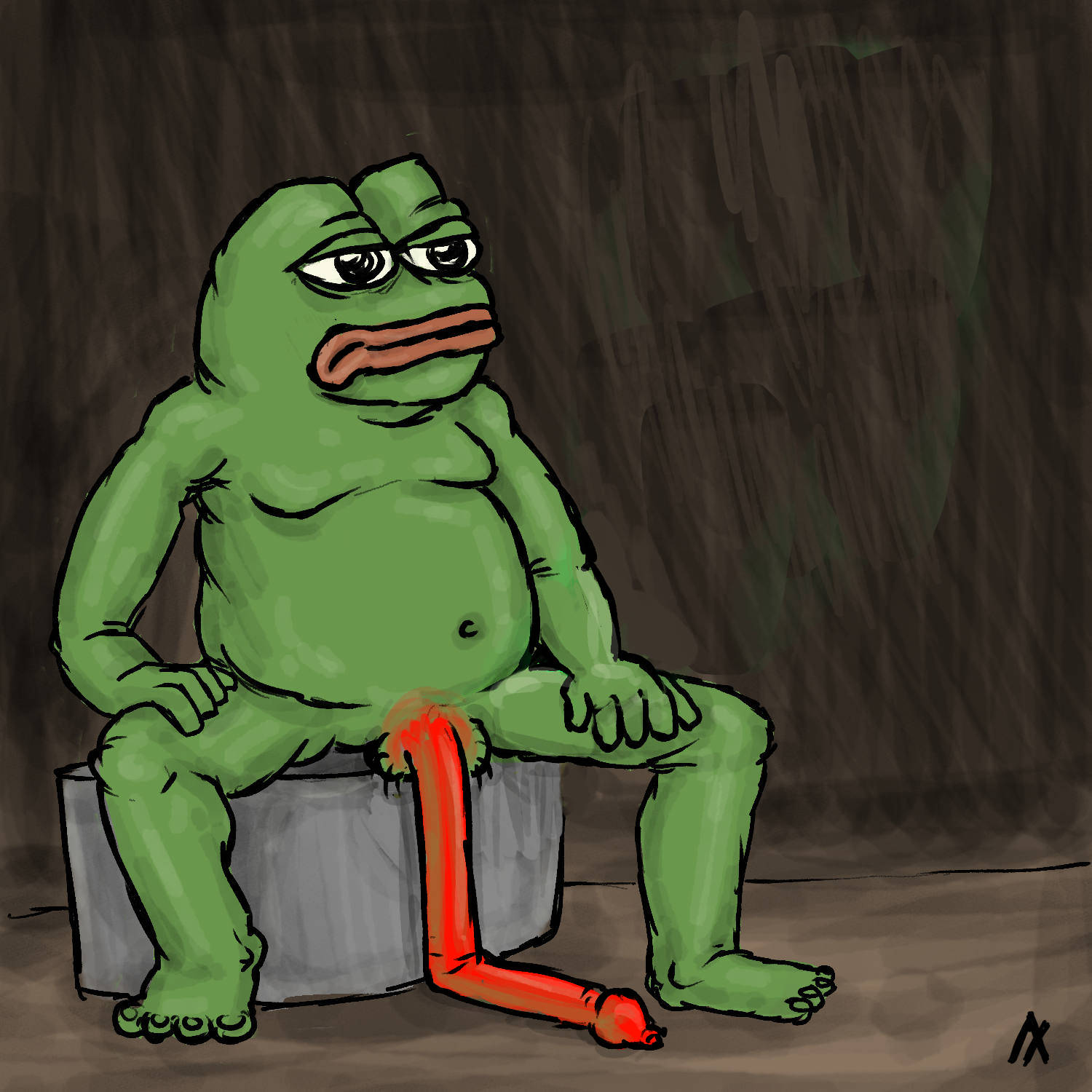 Limp Dick Pepe NFT on Algorand