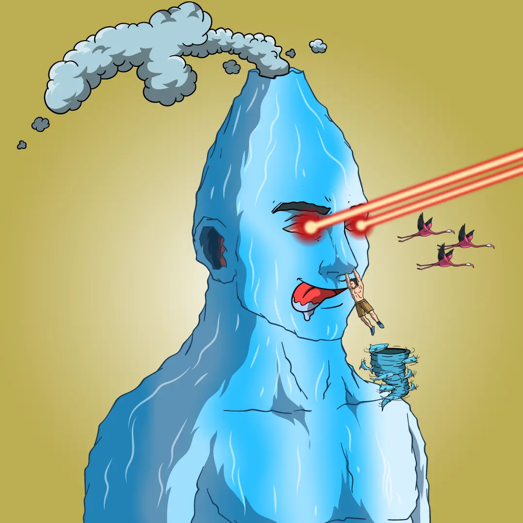 Volcano Boyz #1417 NFT on Algorand