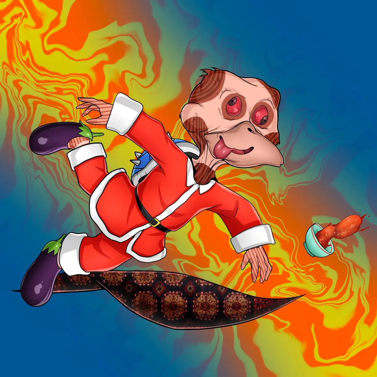 Rug Friends  #4482 NFT on Algorand