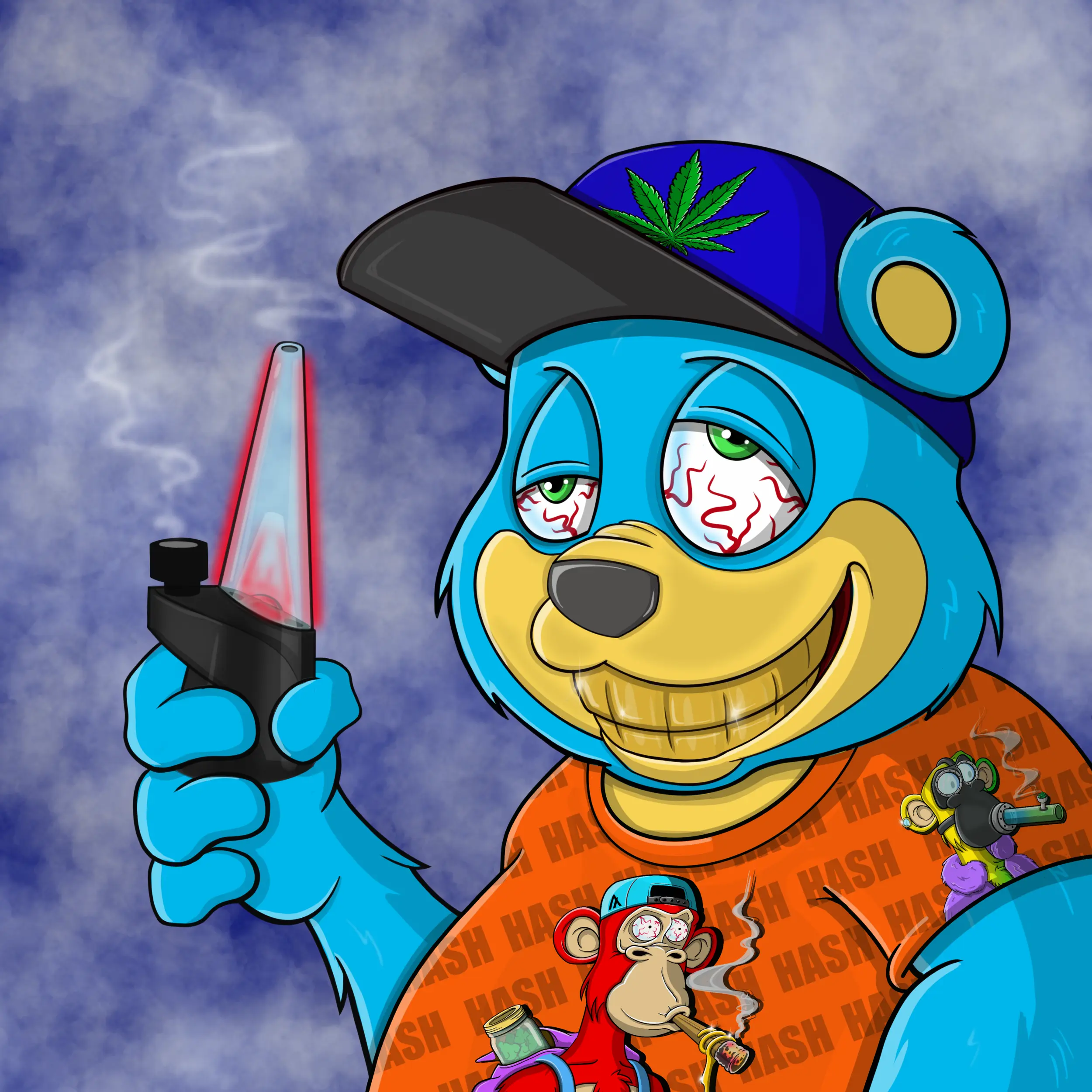 Burnin Bears #799 NFT on Algorand