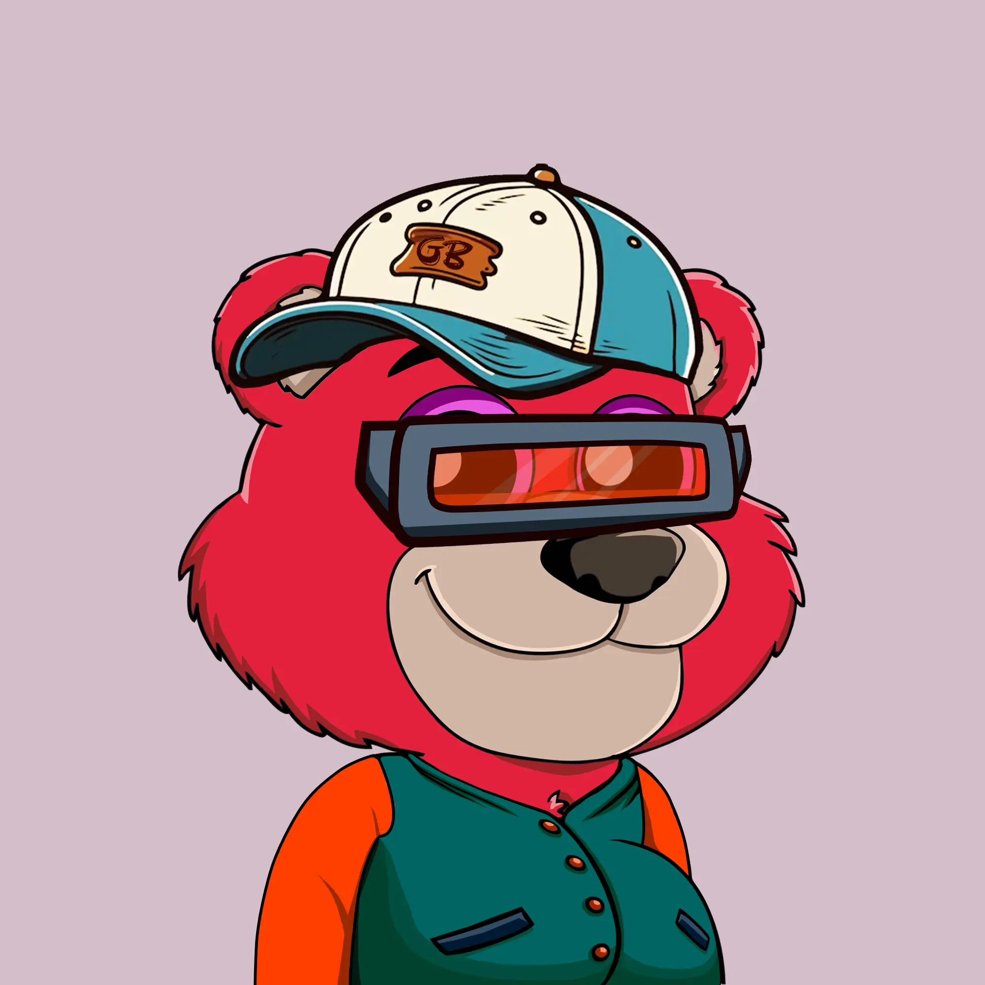 Gluttonous Bears #418 NFT on Algorand