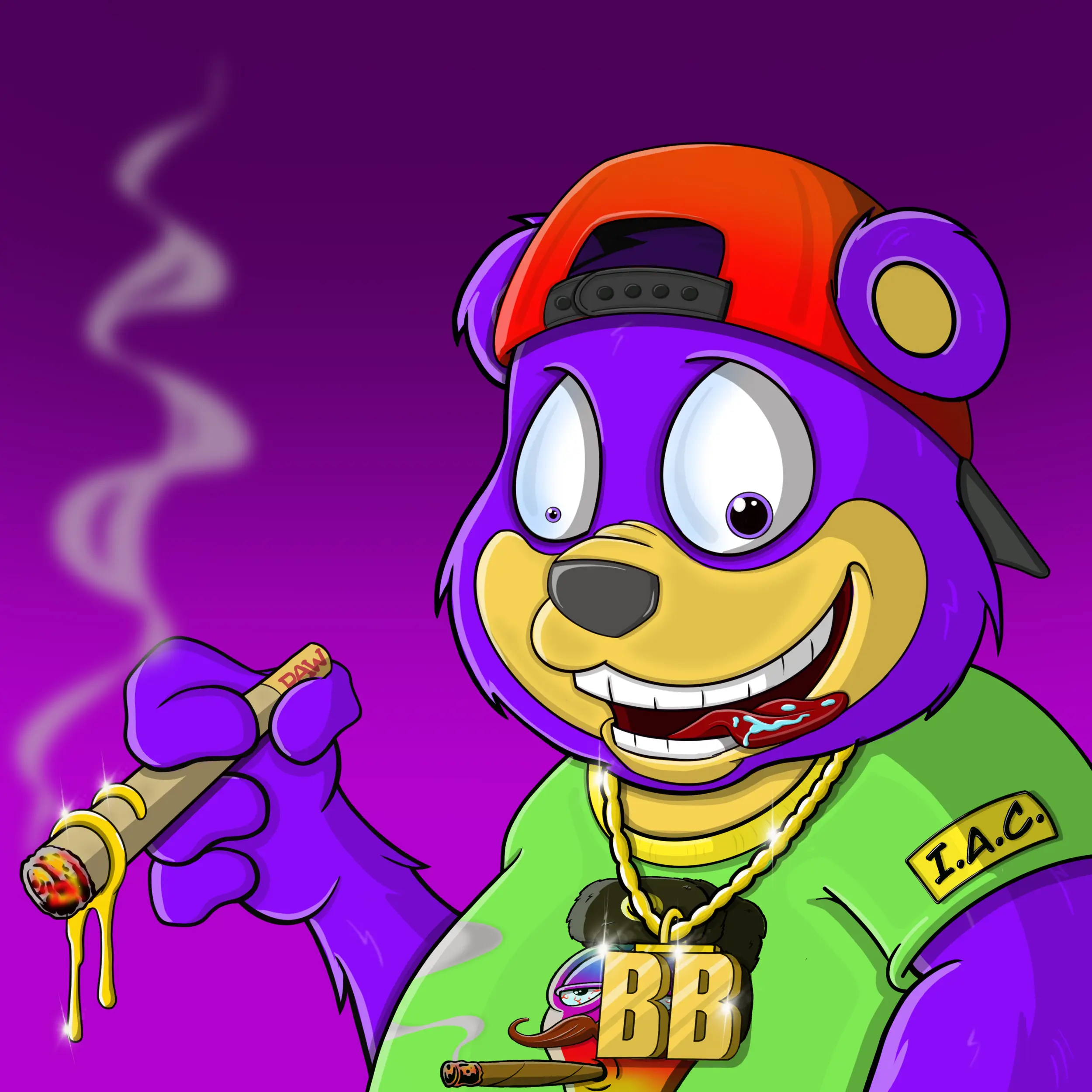 Burnin Bears #1151 NFT on Algorand