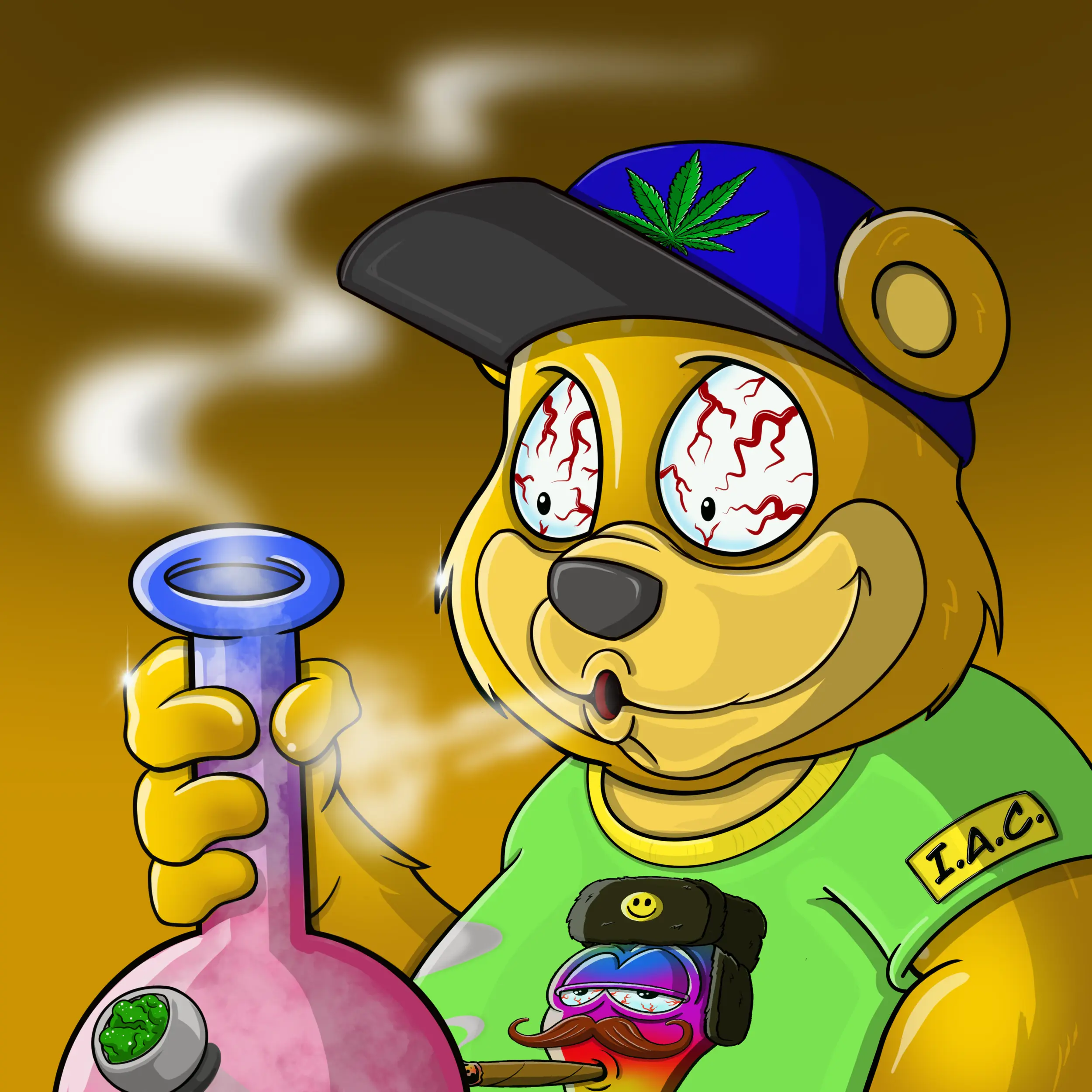 Burnin Bears #1734 NFT on Algorand