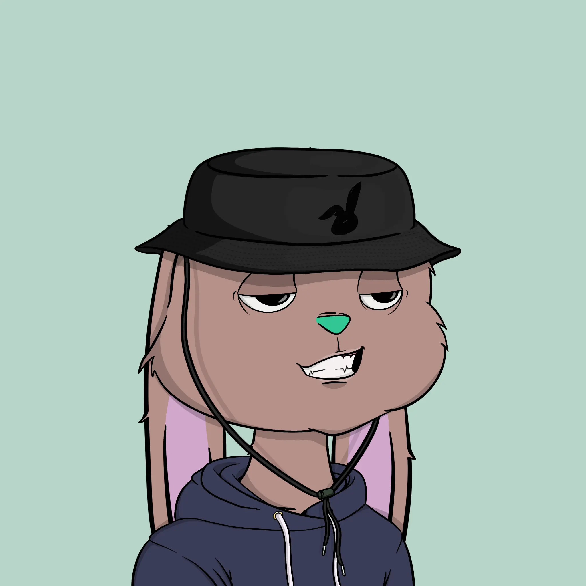 Bad Bunny Society #1000 NFT on Algorand